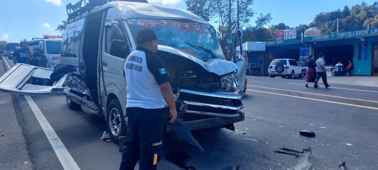 accidente en Sololá