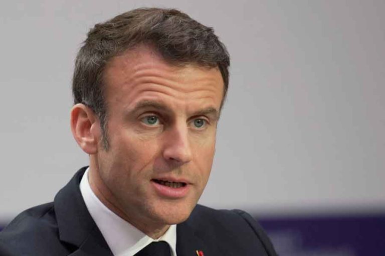 Emmanuel Macron, presidente de Francia