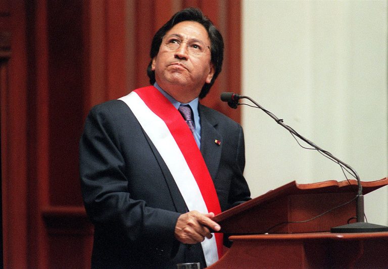 Alejandro Toledo, expresidente de Perú