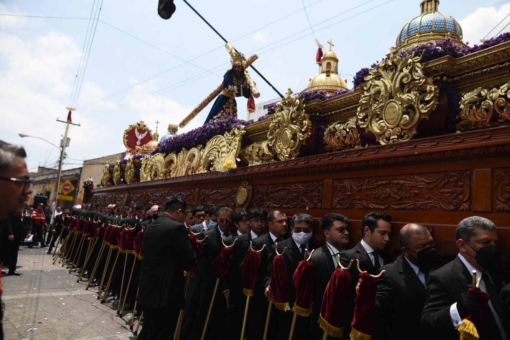 Procesión de Jesús Nazareno del Rescate, de la Rectoría de Santa Teresa