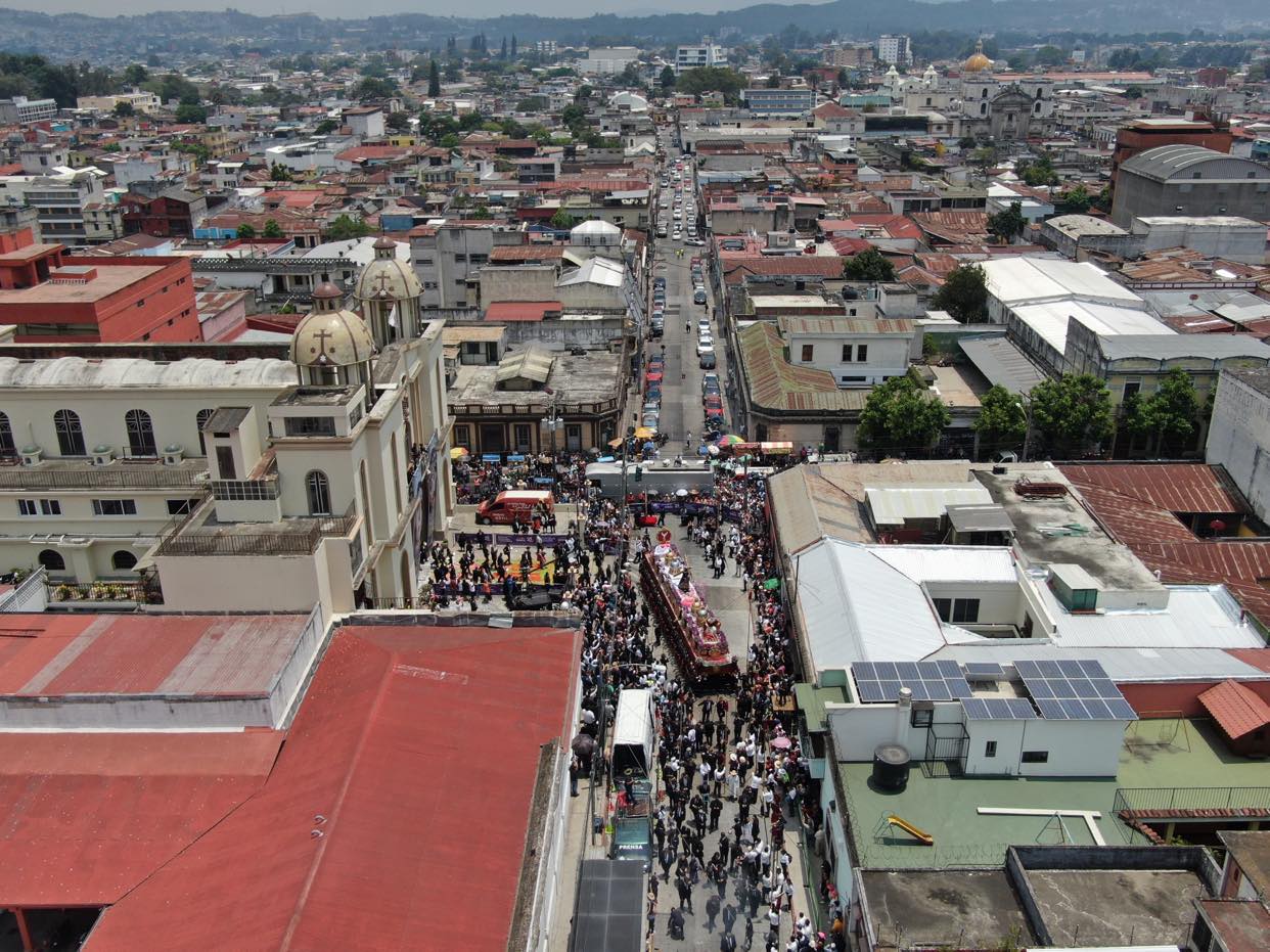 Procesión de Jesús Nazareno del Rescate, de la Rectoría de Santa Teresa