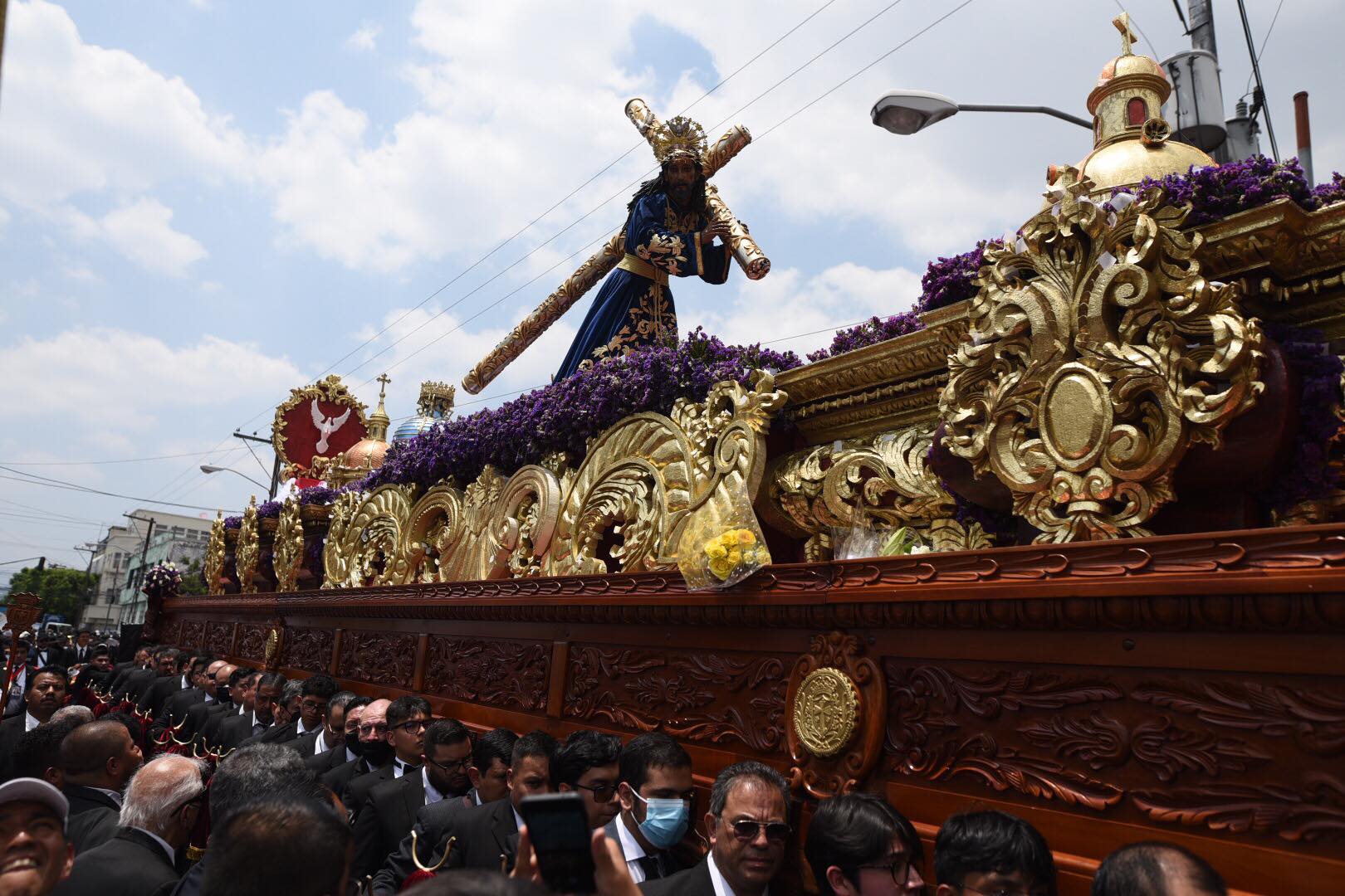 Procesión de Jesús Nazareno del Rescate, de la Rectoría de Santa Teresa