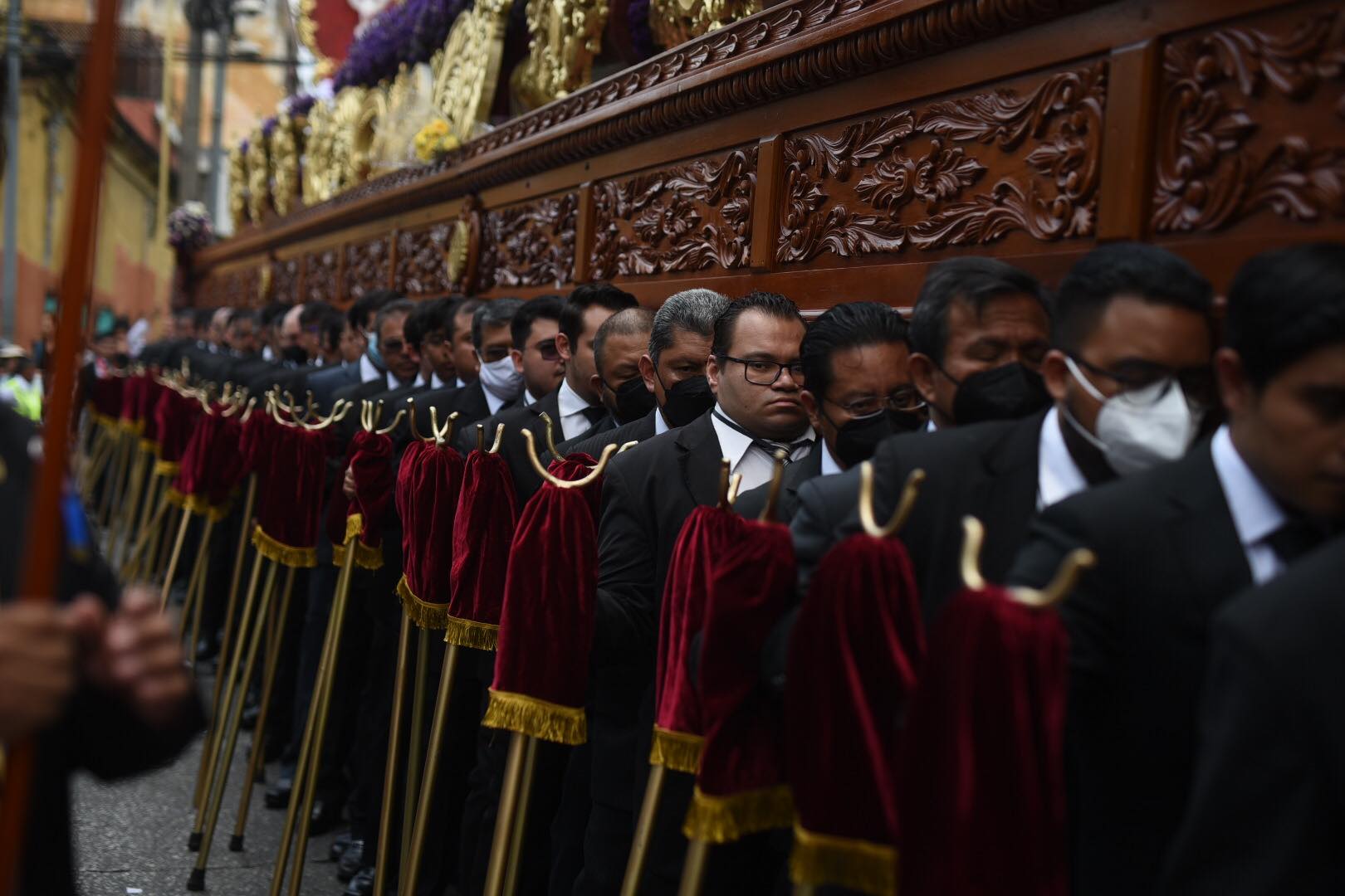 Procesión de Jesús Nazareno del Rescate, de la Rectoría de Santa Teresa