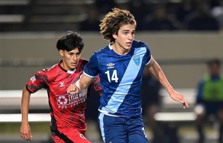 Luca Avendaño, jugador de Guatemala Sub-20