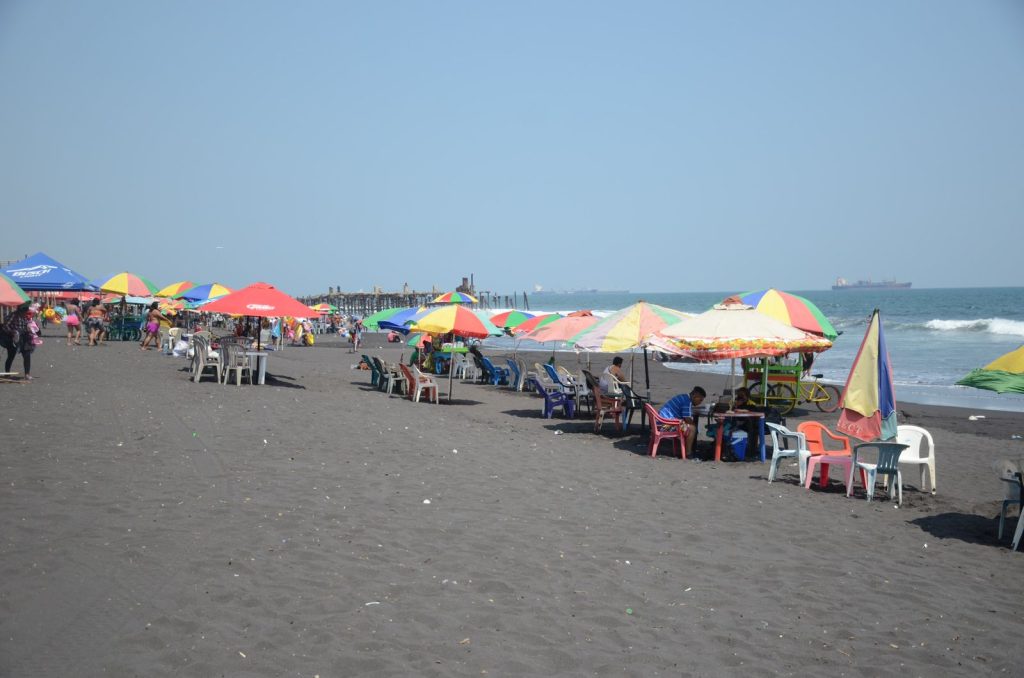 playa del Puerto San José, Escuintla, en Semana Santa 2023