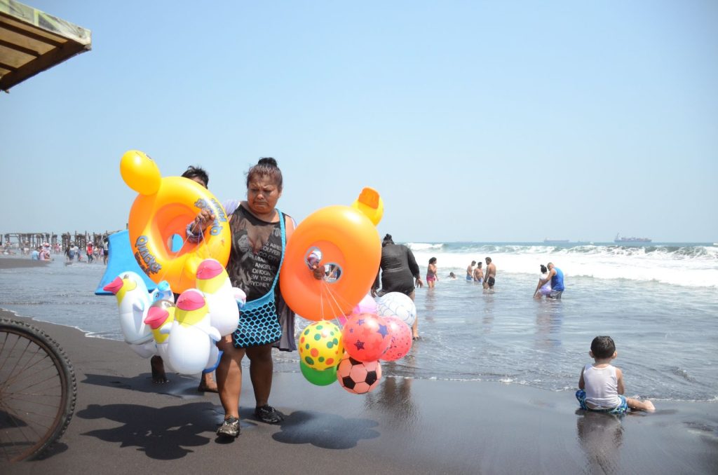 playa del Puerto San José, Escuintla, en Semana Santa 2023