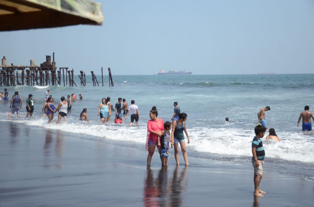 playa del Puerto San José, Escuintla, en Semana Santa 2023