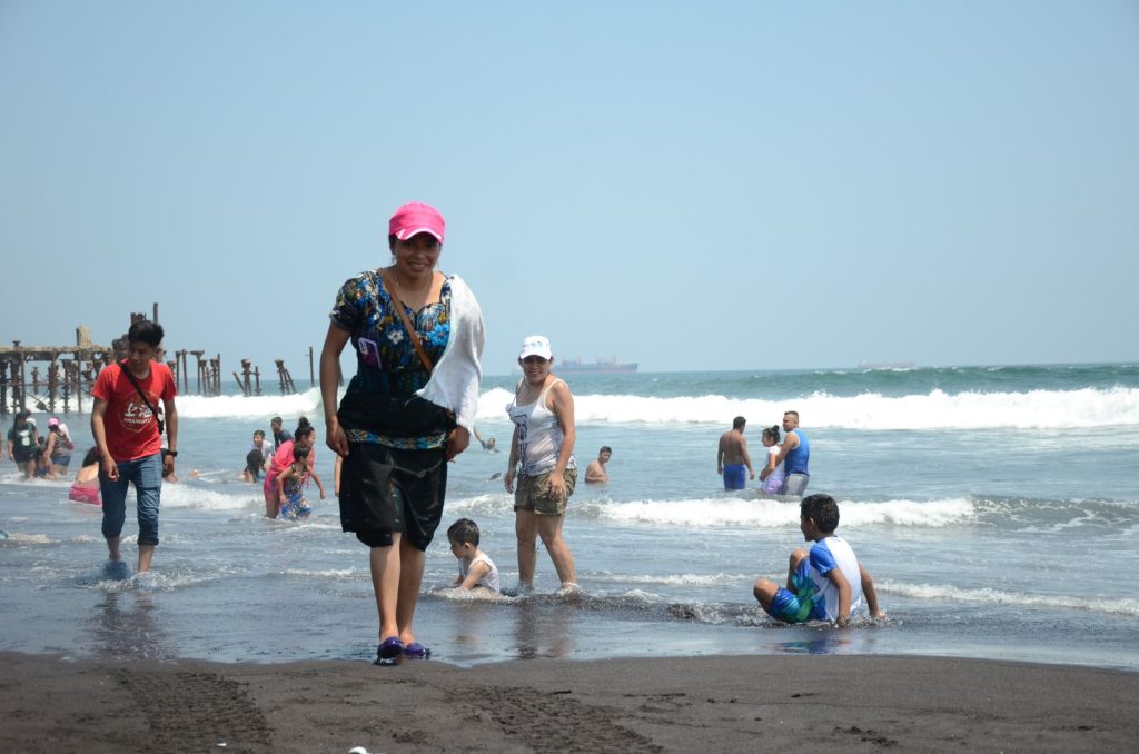 playa del Puerto San José, Escuintla, en Semana Santa 2023