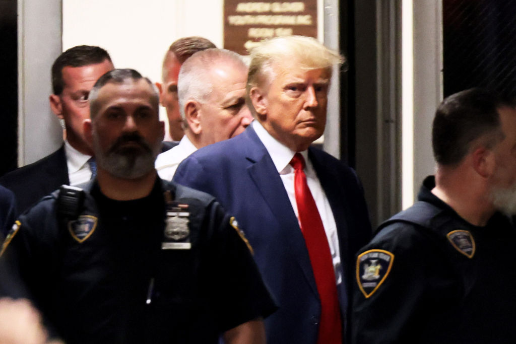 Donald Trump en tribunal de Manhattan