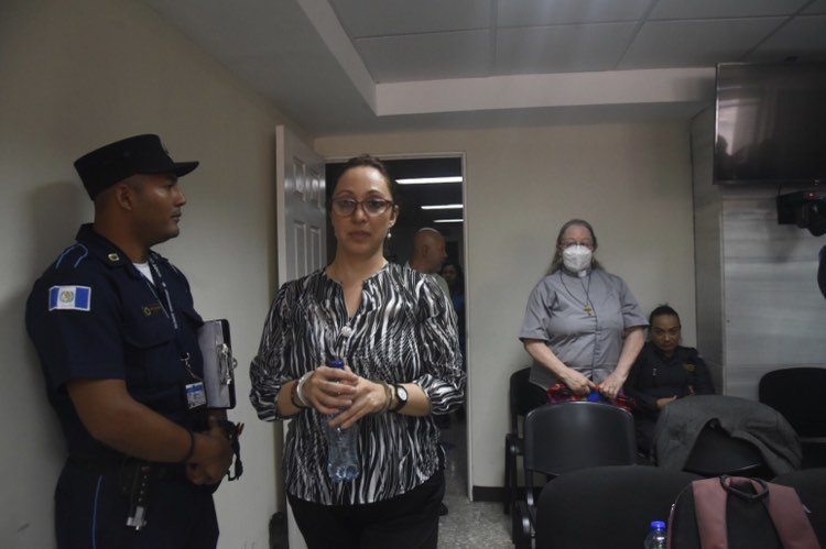 audiencia de exjefa de la FECI de Quetzaltenango, Virginia Laparra