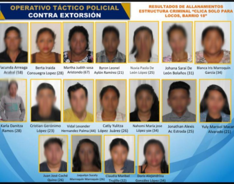 capturados por prestar cuentas para cobro de extorsiones