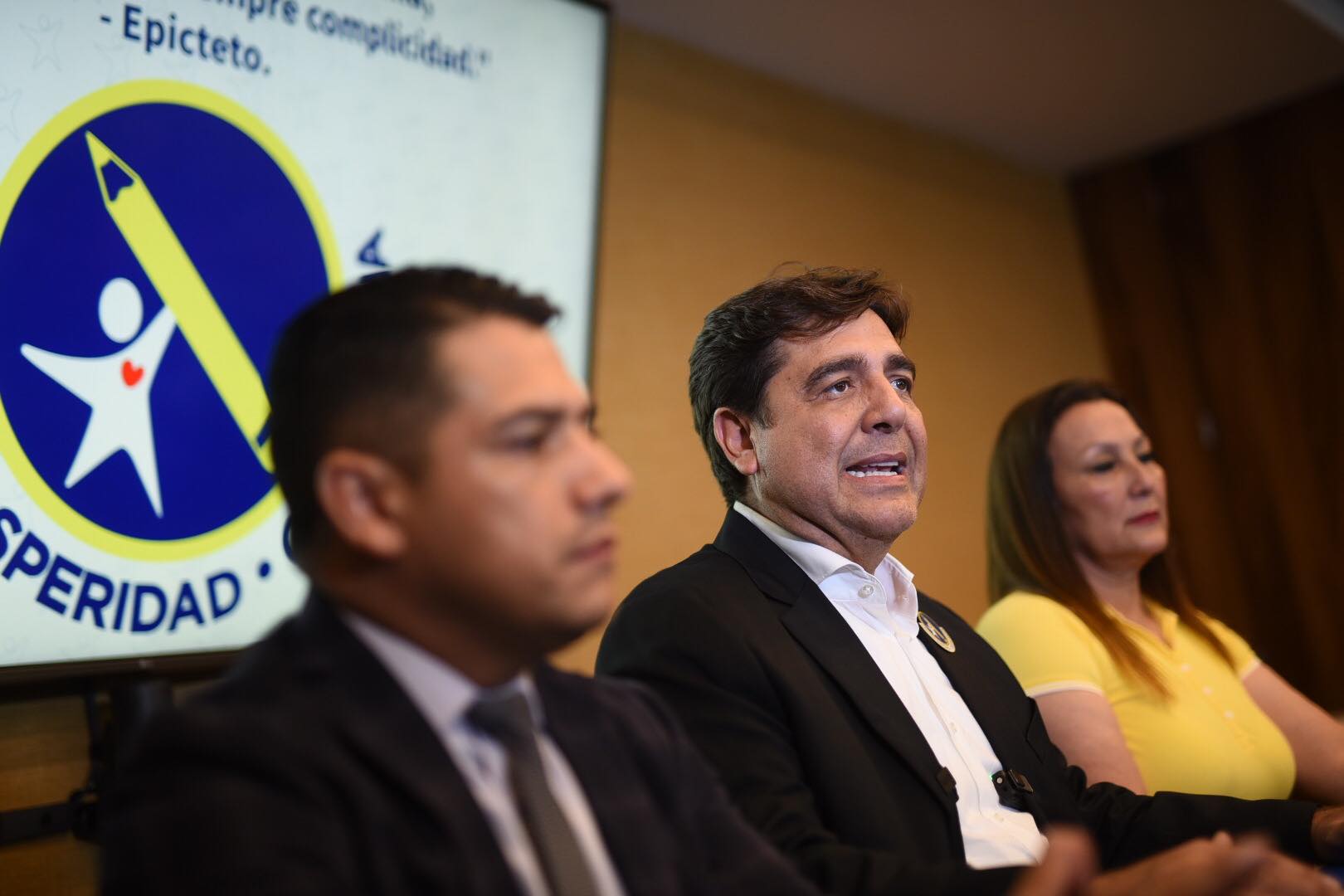 Carlos Pineda, candidato presidencial de Prosperidad Ciudadana