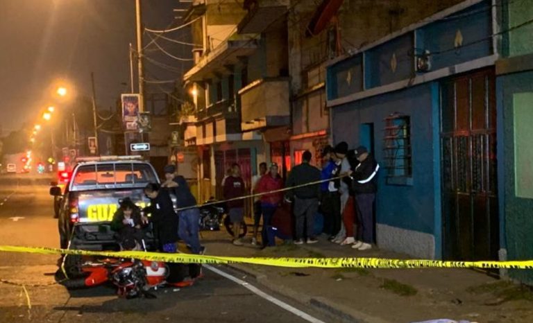 Motorista muere tras accidente en zona 12