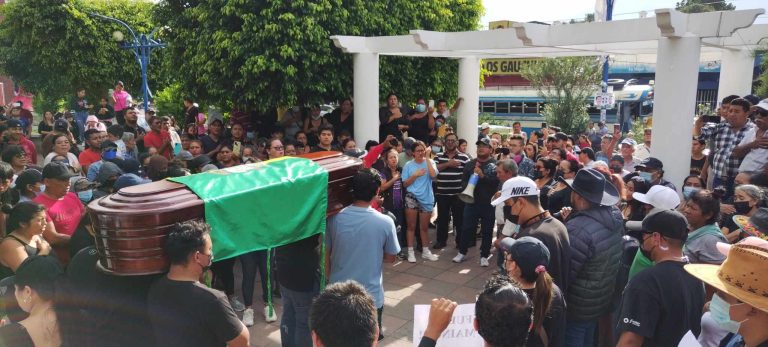 manifestación en AMatitlán