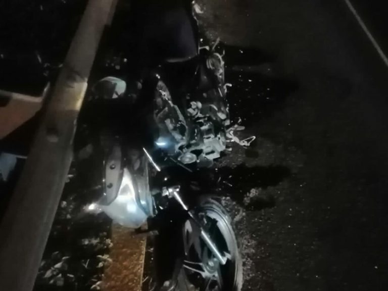 motorista atropellado en ruta Interamericana