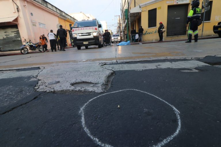 motorista muerto en zona 1