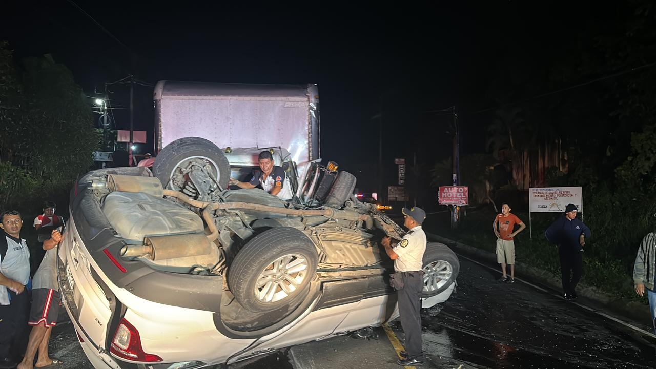 accidente en ruta Cito Zarco