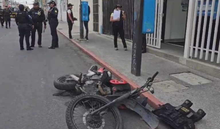 ataque armado frente al hospital San Juan de Dios