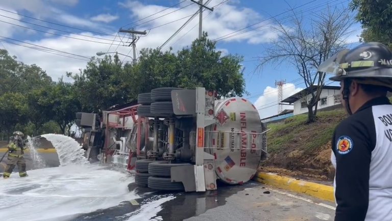 fuga de combustible en zona 7