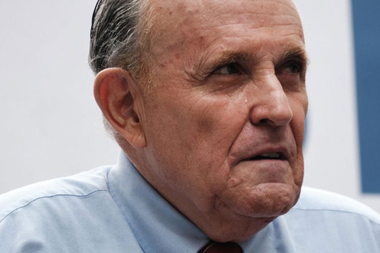 Rudy Giuliani, exalcalde de Nueva York