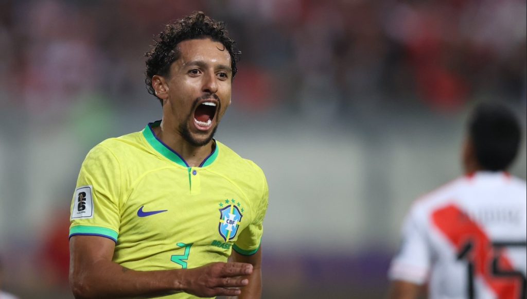 Brasil y gol de Marquinhos