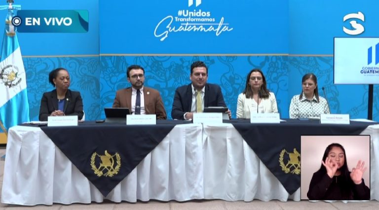 equipo de transición del gobierno de Giammattei