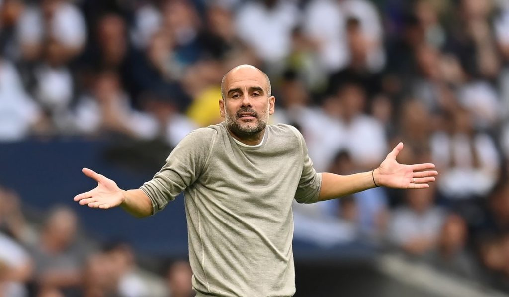 Pep Guardiola, técnico del Manchester City