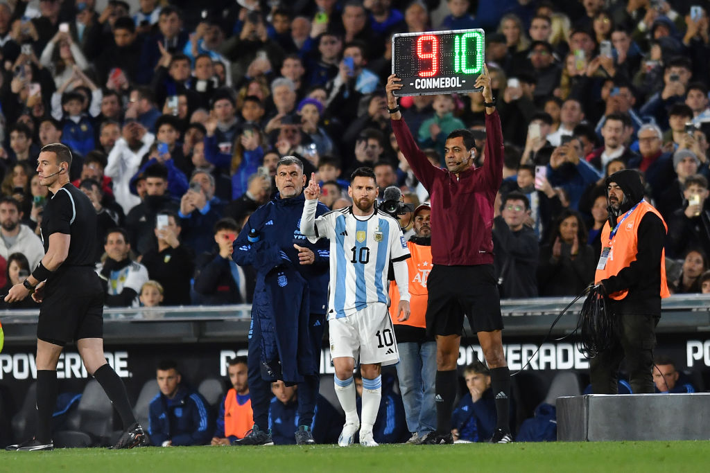 Lionel Messi de Argentina