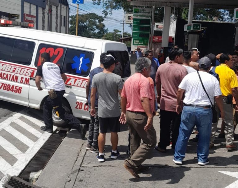 Disparan contra grupo de personas en San Marcos