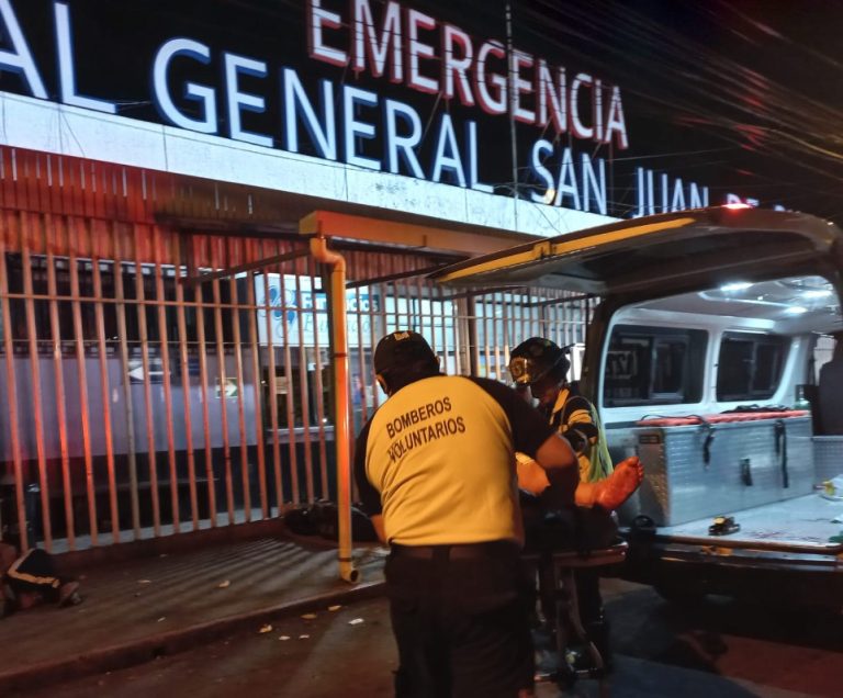 Tres heridos por ataque armado en zona 18