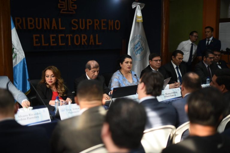 Blanca Odilia Alfaro Guerra, magistrada presidenta del TSE