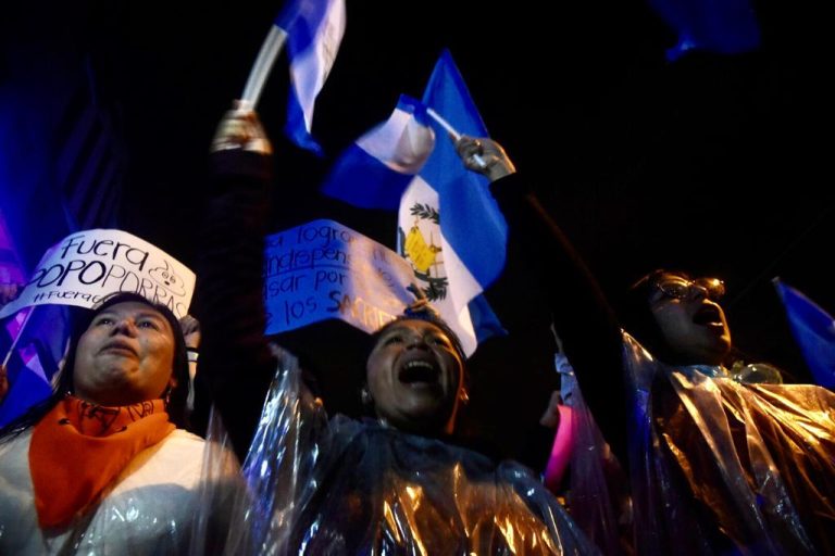 bloqueos y manifestaciones para defender proceso electoral