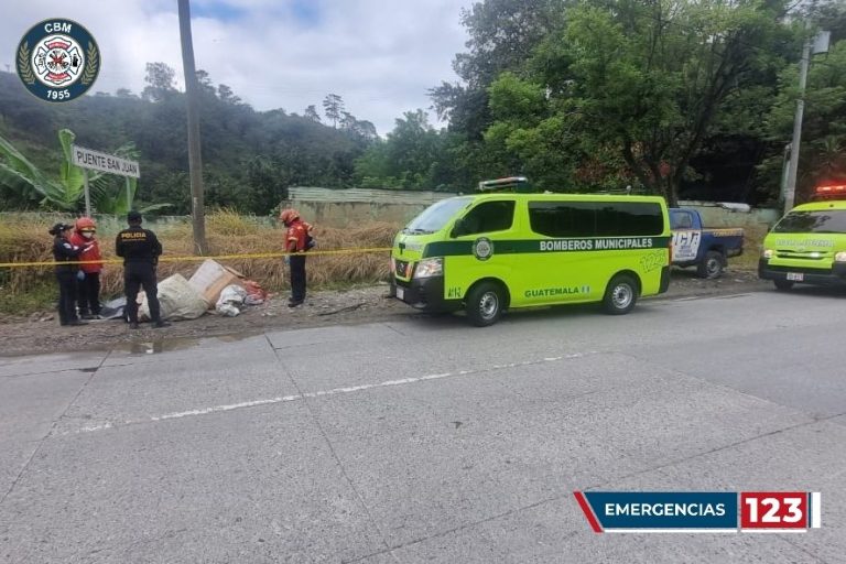 Localizan tres cadáveres envueltos en sábanas en ruta al Atlántico