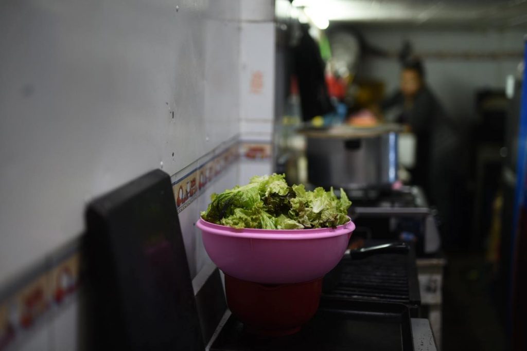 venta de fiambre en el mercado central