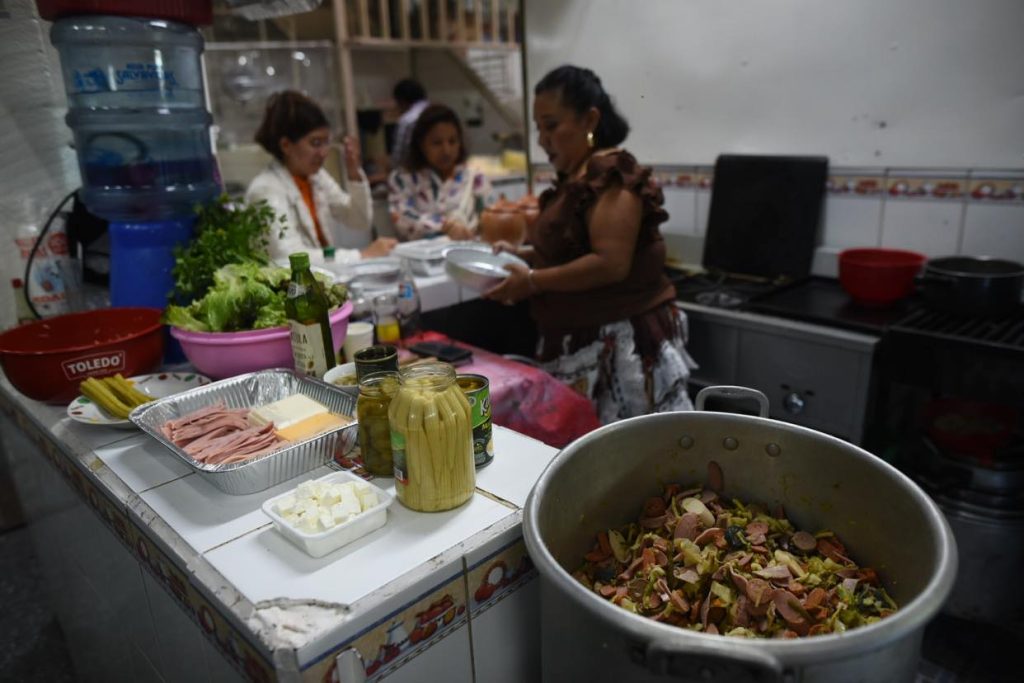 venta de fiambre en el mercado central