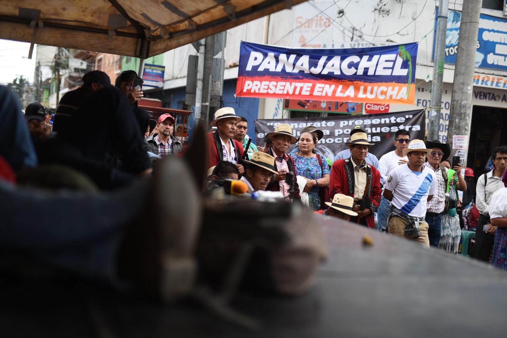 manifestación contra la fiscal general en sede del Ministerio Público