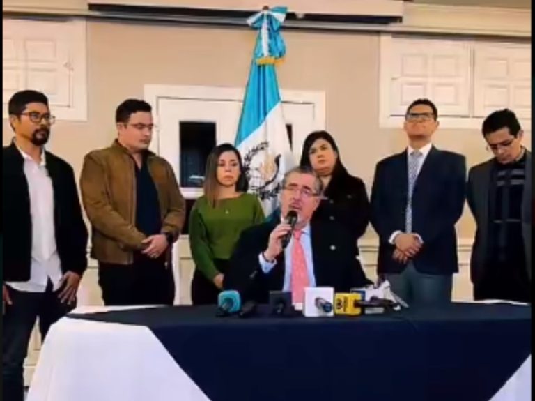 presidente electo, Bernardo Arévalo, habla del cierre del proceso electoral