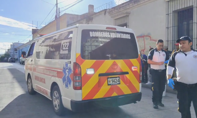 Disparan contra agente de seguridad en la zona 1