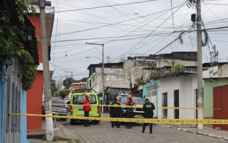 ataque armado en colonia Vásquez, zona 21 capitalina.