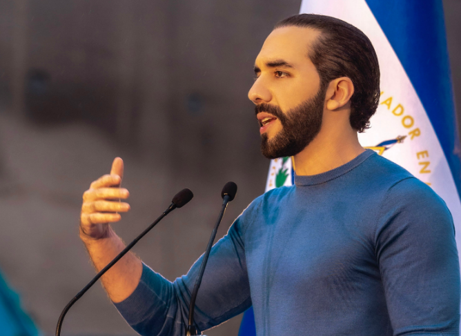 Nayib Bukele, presidente de El Salvador