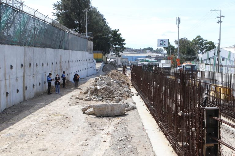 Inspección del MP en paso a desnivel de Avenida Petapa