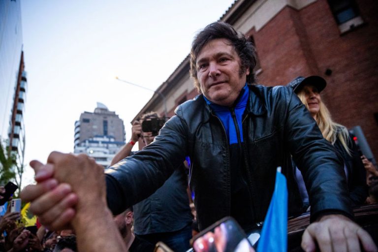 Javier Milei, nuevo presidente de Argentina