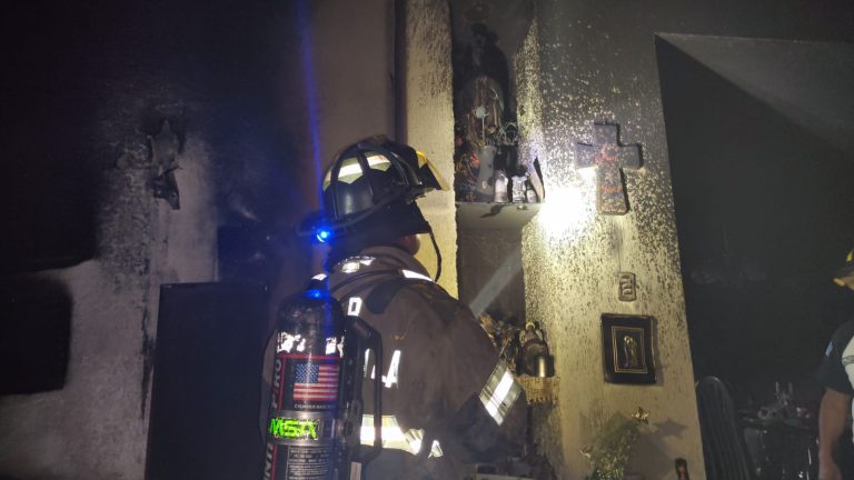 incendio en vivienda de la zona 15