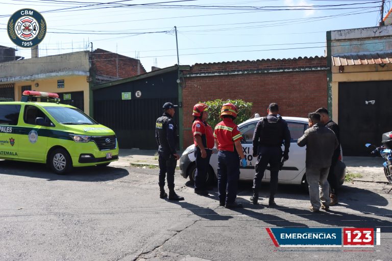 taxista fallecido en calzada Roosevelt