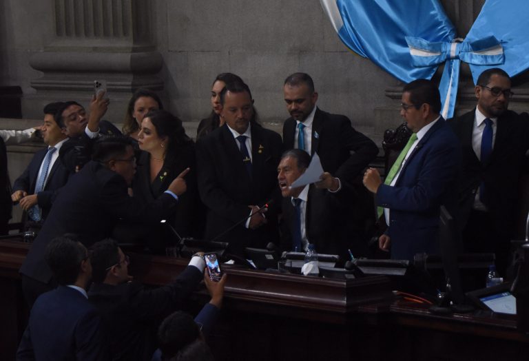 altercado entre diputados antes de elegir junta directiva