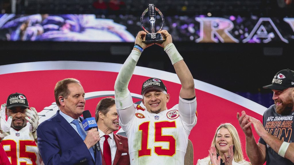 Patrick Mahomes de los Chiefs