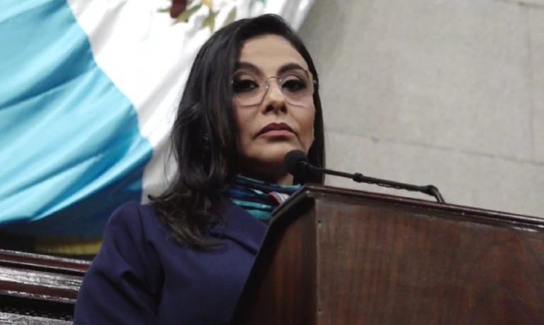 presidenta del Congreso, Shirley Rivera