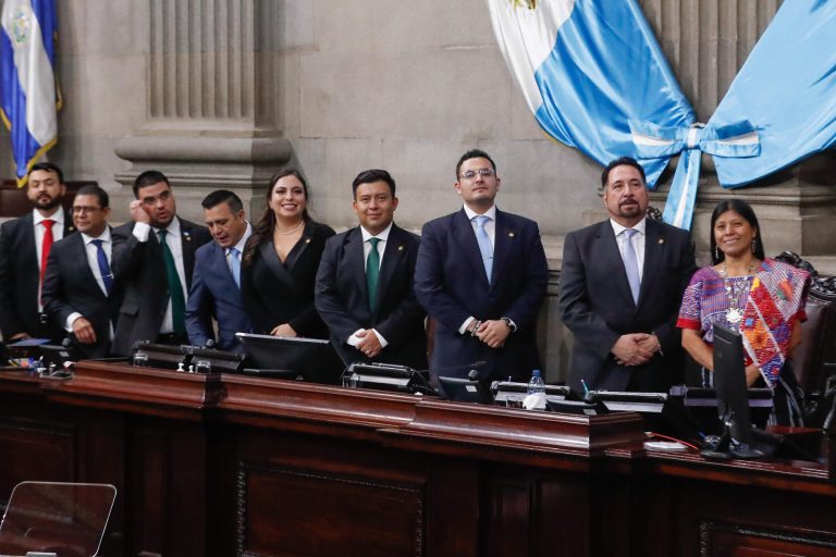 junta directiva del Congreso 2024-2025, presidida por Samuel Pérez