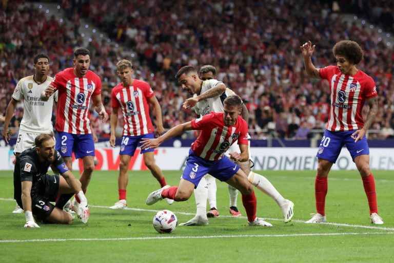 Real Madrid ante Atlético Madrid en el derbi de Madrid