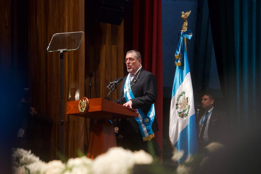 Bernardo Arévalo, presidente de Guatemala